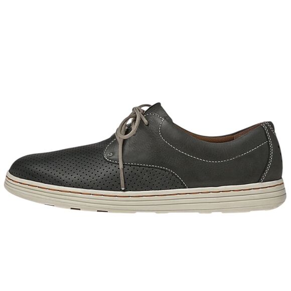 Dunham Camden Sneakers Men Size 11.5D Grey Leather Shoes - Picture 3 of 5